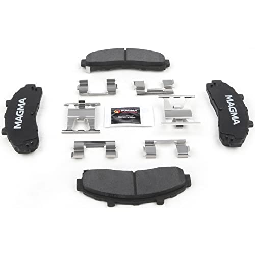 MAGMA Premium PMD652C Ceramic Brake Pads, Front