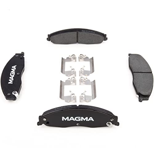 MAGMA Premium PMD921C Ceramic Brake Pads, Front