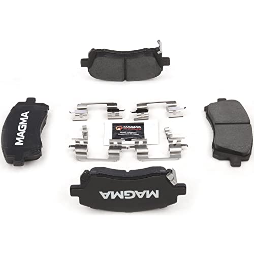 MAGMA Premium PMD721C Ceramic Brake Pads, Front
