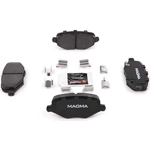 MAGMA Premium PMD1719C Ceramic Brake Pads, Rear