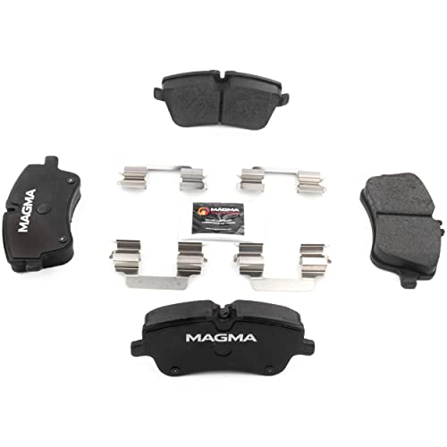 MAGMA Premium PMD872C Ceramic Brake Pads, Front