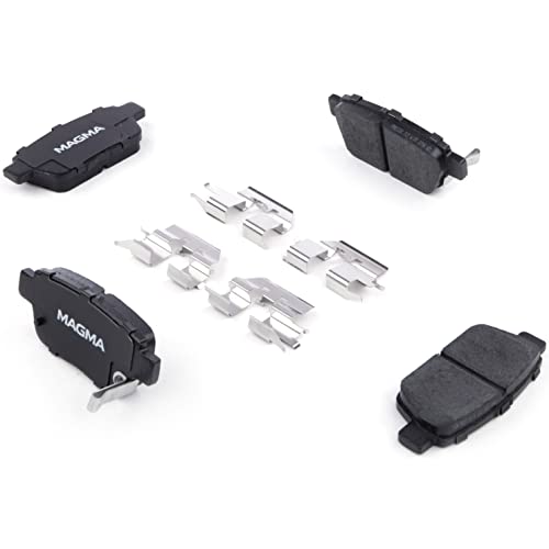 MAGMA Premium PMD1103C Ceramic Brake Pads, Rear
