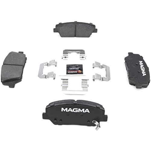 MAGMA Premium PMD1413C Ceramic Brake Pads, Front