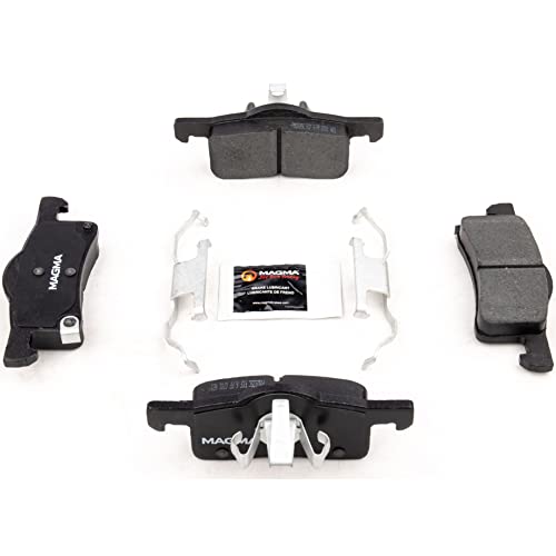MAGMA Premium PMD935C Ceramic Brake Pads, Rear