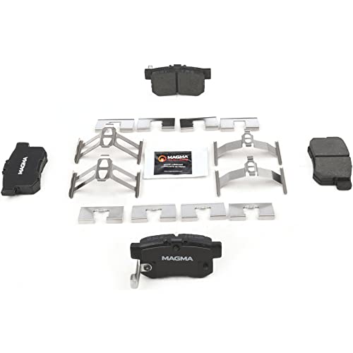 MAGMA Premium PMD537C Ceramic Brake Pads, Rear