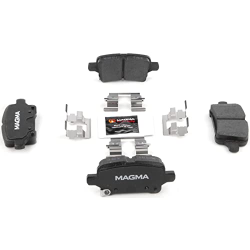 MAGMA Premium PMD1915C Ceramic Brake Pads, Rear