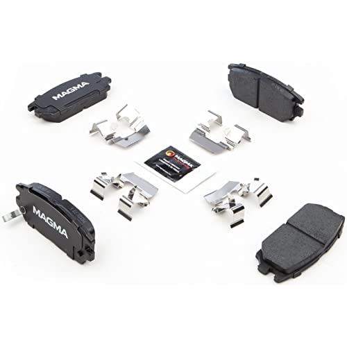 MAGMA Premium PMD532C Ceramic Brake Pads, Rear