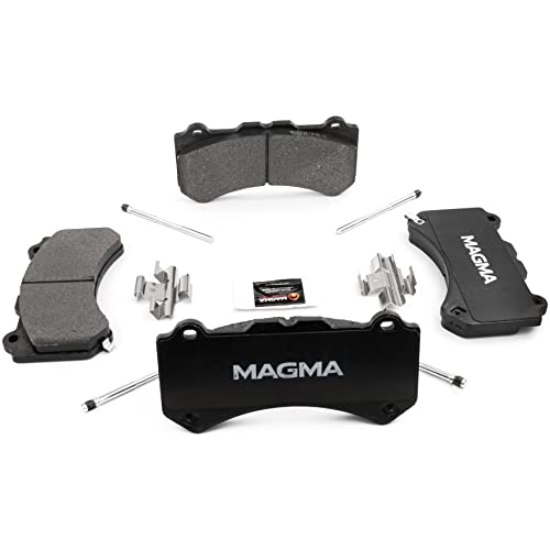 MAGMA Premium PMD1382M Semi-Metallic Brake Pads, Front