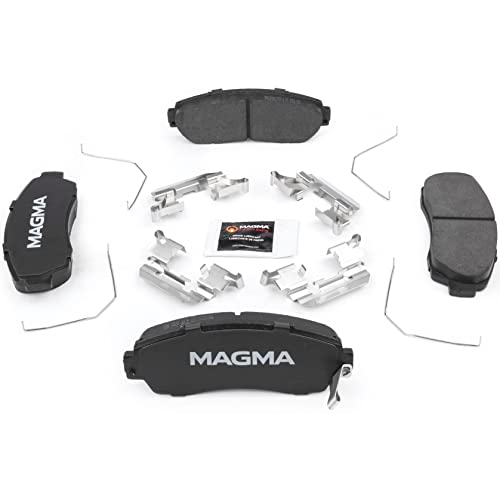 MAGMA Premium PMD1521C Ceramic Brake Pads, Front