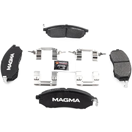 MAGMA Premium PMD888M Semi-Metallic Brake Pads, Front