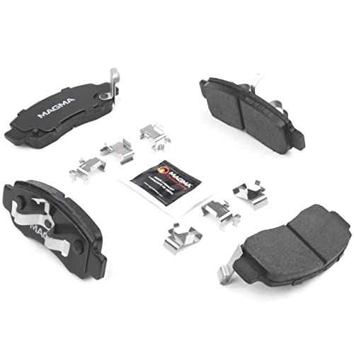MAGMA Premium PMD832C Ceramic Brake Pads, Front