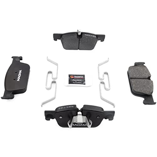 MAGMA Premium PMD1924M Semi-Metallic Brake Pads, Front