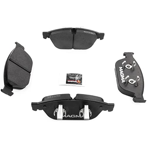 MAGMA Premium PMD1546C Ceramic Brake Pads, Front