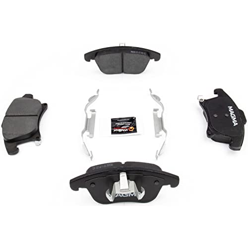 MAGMA Premium PMD1653C Ceramic Brake Pads, Front
