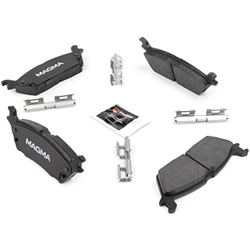 MAGMA Premium PMD1790C Ceramic Brake Pads, Rear