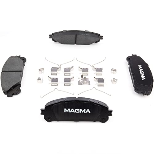 MAGMA Premium PMD1324C Ceramic Brake Pads, Front