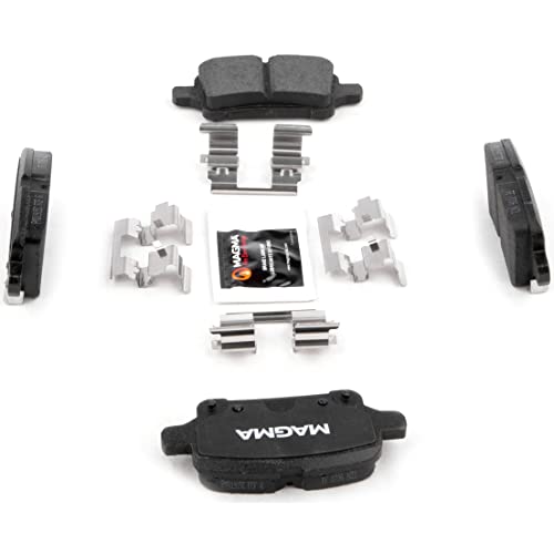 MAGMA Premium PMD1915C Ceramic Brake Pads, Rear