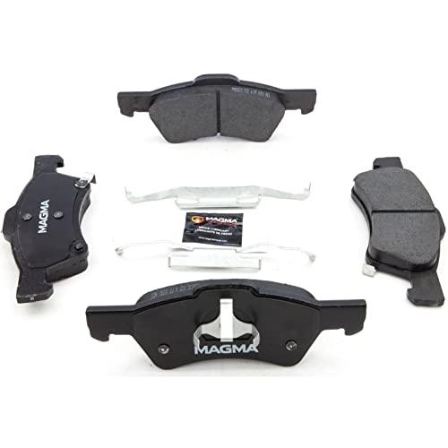MAGMA Premium PMD857C Ceramic Brake Pads, Front