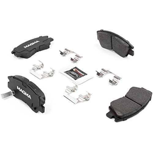 MAGMA Premium PMD349C Ceramic Brake Pads, Front