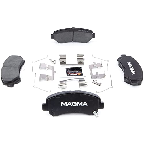 MAGMA Premium PMD1374C Ceramic Brake Pads, Front