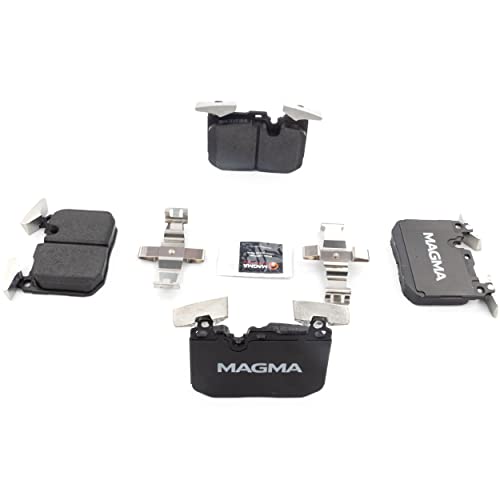 MAGMA Premium PMD1609C Ceramic Brake Pads, Front