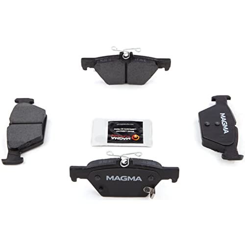 MAGMA Premium PMD1808C Ceramic Brake Pads, Rear