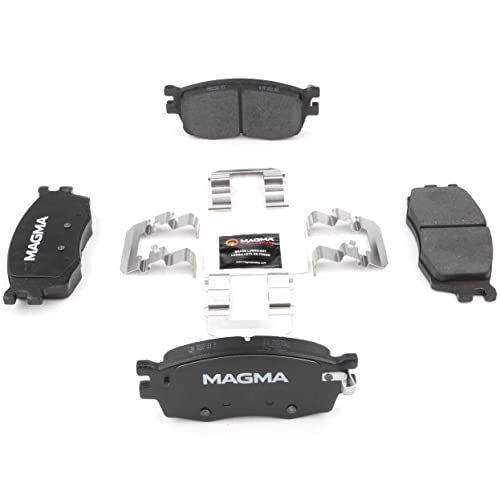 MAGMA Premium PMD1156C Ceramic Brake Pads, Front
