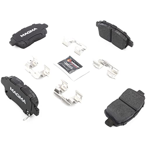 MAGMA Premium PMD822C Ceramic Brake Pads, Front