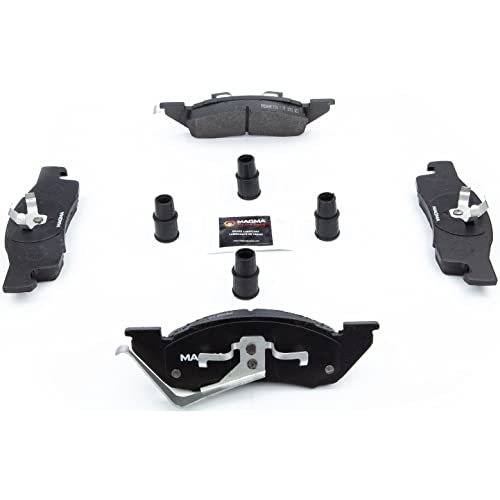 MAGMA Premium PMD344M Semi-Metallic Brake Pads, Front