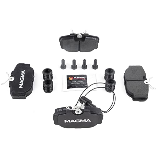 MAGMA Premium PMD493C Ceramic Brake Pads, Front
