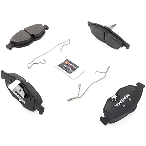 MAGMA Premium PMD869M Semi-Metallic Brake Pads, Front