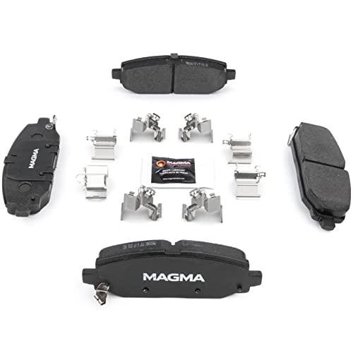 MAGMA Premium PMD2186C Ceramic Brake Pads, Rear