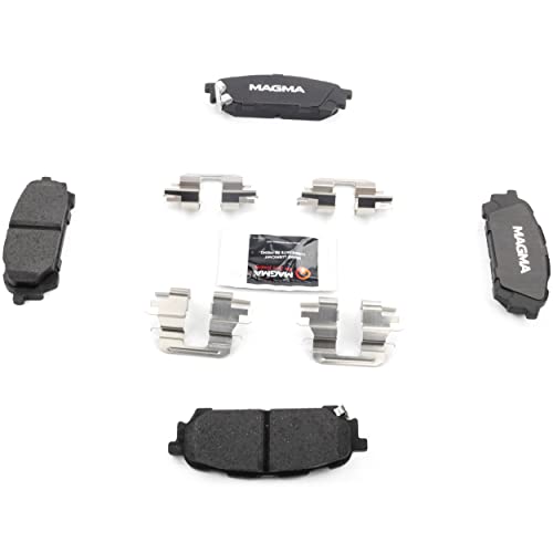 MAGMA Premium PMD1004C Ceramic Brake Pads, Rear