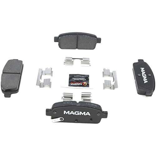 MAGMA Premium PMD1468C Ceramic Brake Pads, Rear