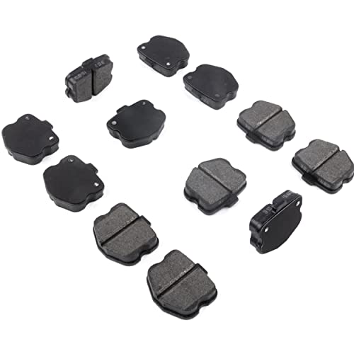 MAGMA MaxValue MXD1185M Semi-Metallic Brake Pads, Front