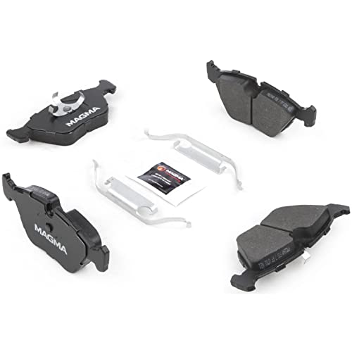 MAGMA Premium PMD394M Semi-Metallic Brake Pads, Front