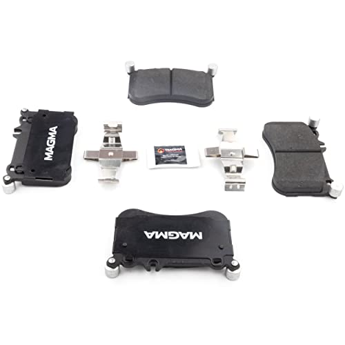 MAGMA Premium PMD1634C Ceramic Brake Pads, Front