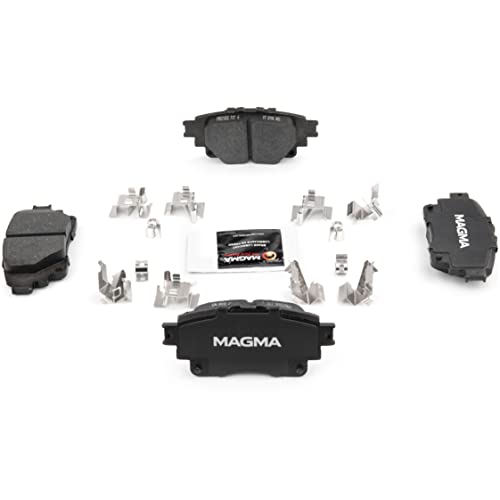 MAGMA Premium PMD2183C Ceramic Brake Pads, Rear