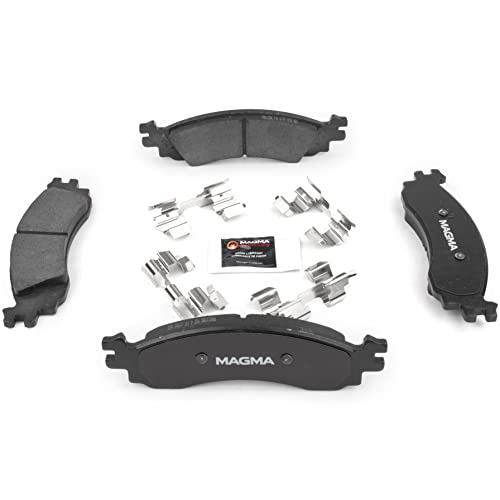 MAGMA Premium PMD1158C Ceramic Brake Pads, Front