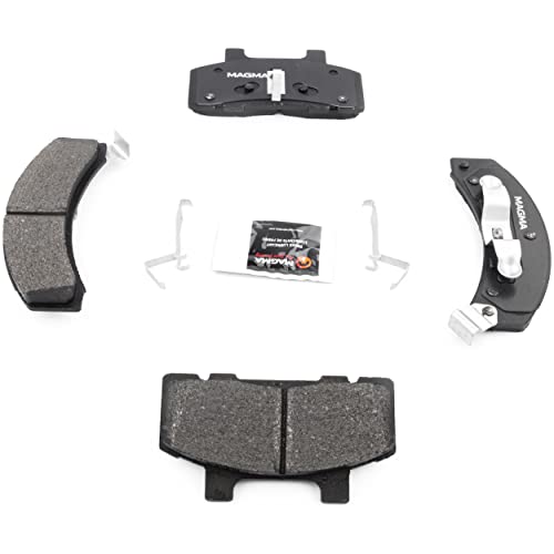 MAGMA Premium PMD215M Semi-Metallic Brake Pads, Front