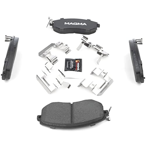 MAGMA Premium PMD1539C Ceramic Brake Pads, Front