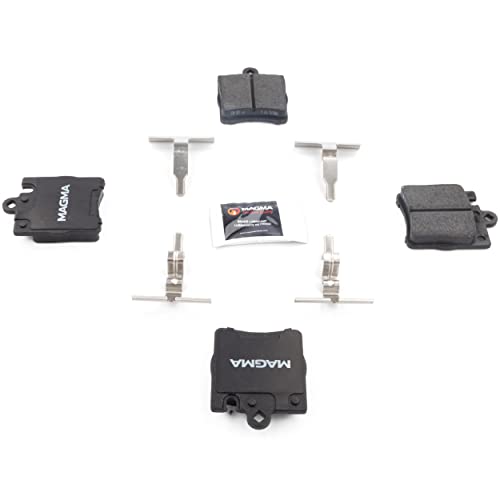 MAGMA Premium PMD876C Ceramic Brake Pads, Rear