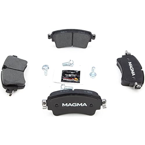MAGMA Premium PMD1898C Ceramic Brake Pads, Rear