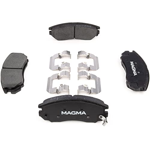 MAGMA Premium PMD1104C Ceramic Brake Pads, Front