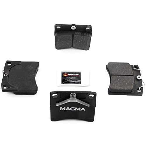 MAGMA Premium PMD703M Semi-Metallic Brake Pads, Front