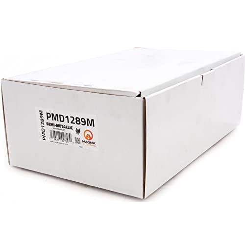 MAGMA Premium PMD1289M Semi-Metallic Brake Pads, Front