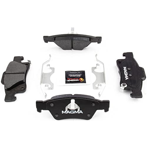 MAGMA Premium PMD1498C Ceramic Brake Pads, Rear