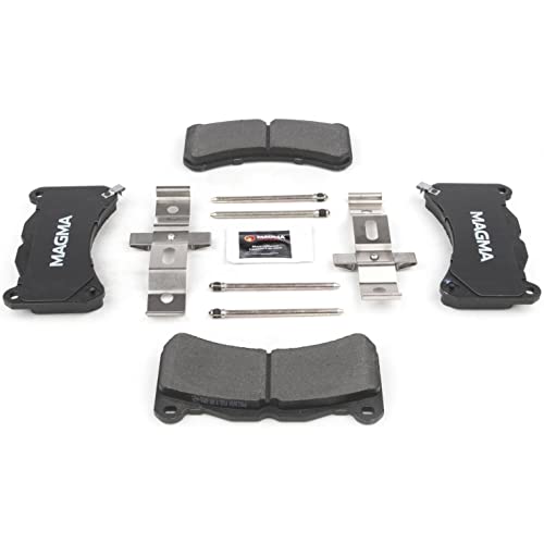 MAGMA Premium PMD1365M Semi-Metallic Brake Pads, Front