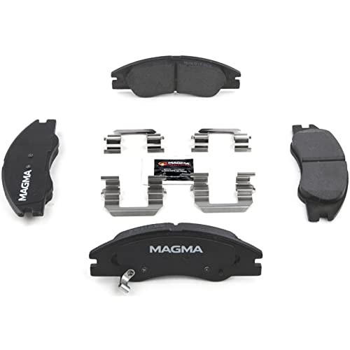 MAGMA Premium PMD1074C Ceramic Brake Pads, Front