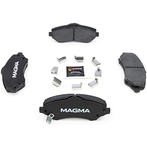 MAGMA Premium PMD1327C Ceramic Brake Pads, Front